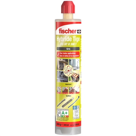 Scellement chimique FIS HT II 300T Gris Fischer